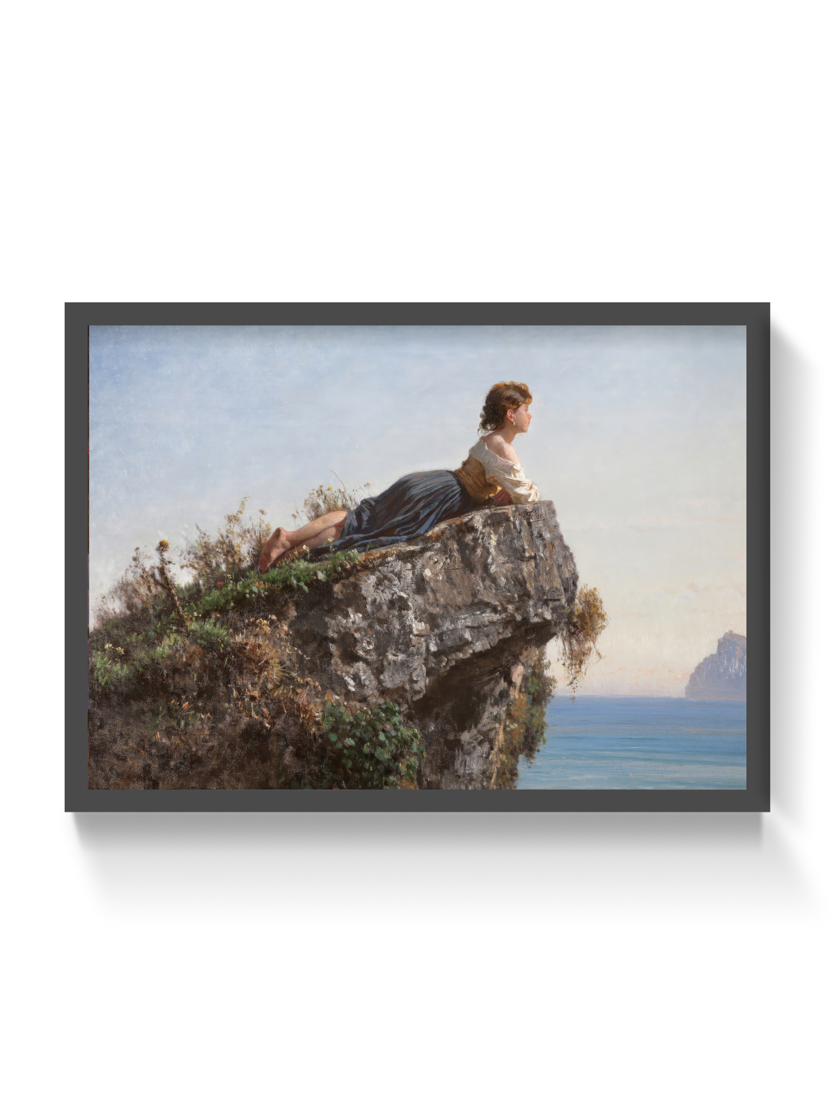 The Maiden on the rock in Sorrento