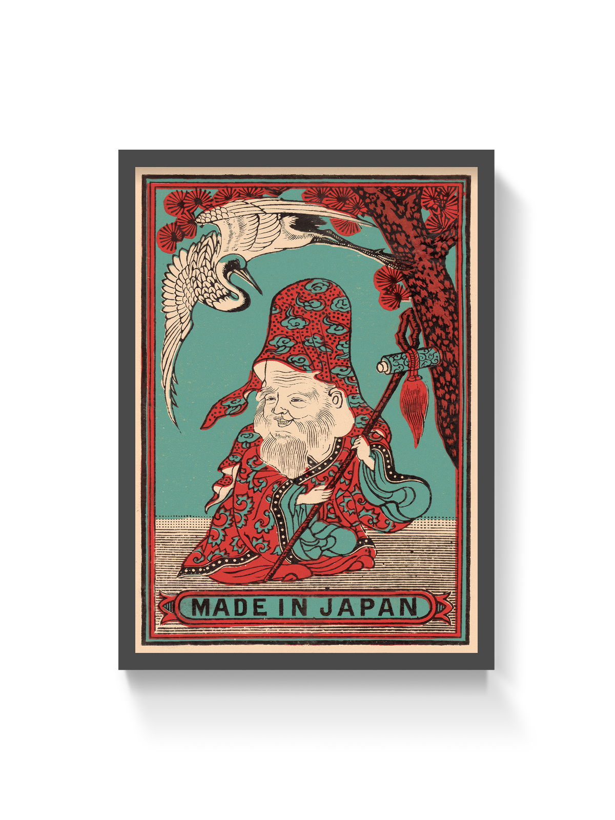 Jurōjin & Crane
