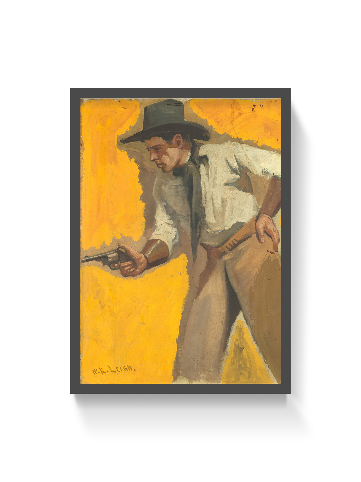 Cowboy with Six Shooter