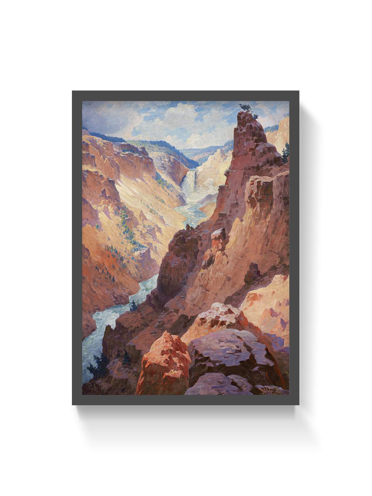 View of the Grand Canyon of the Yellowstone