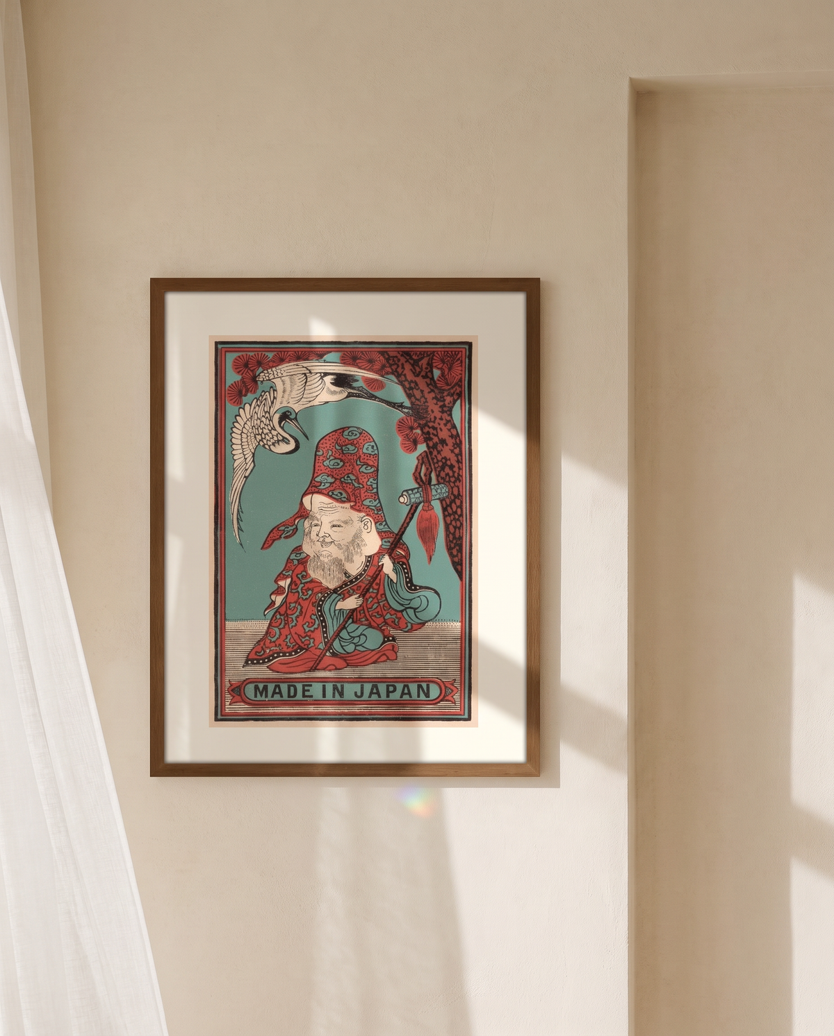 Jurōjin & Crane